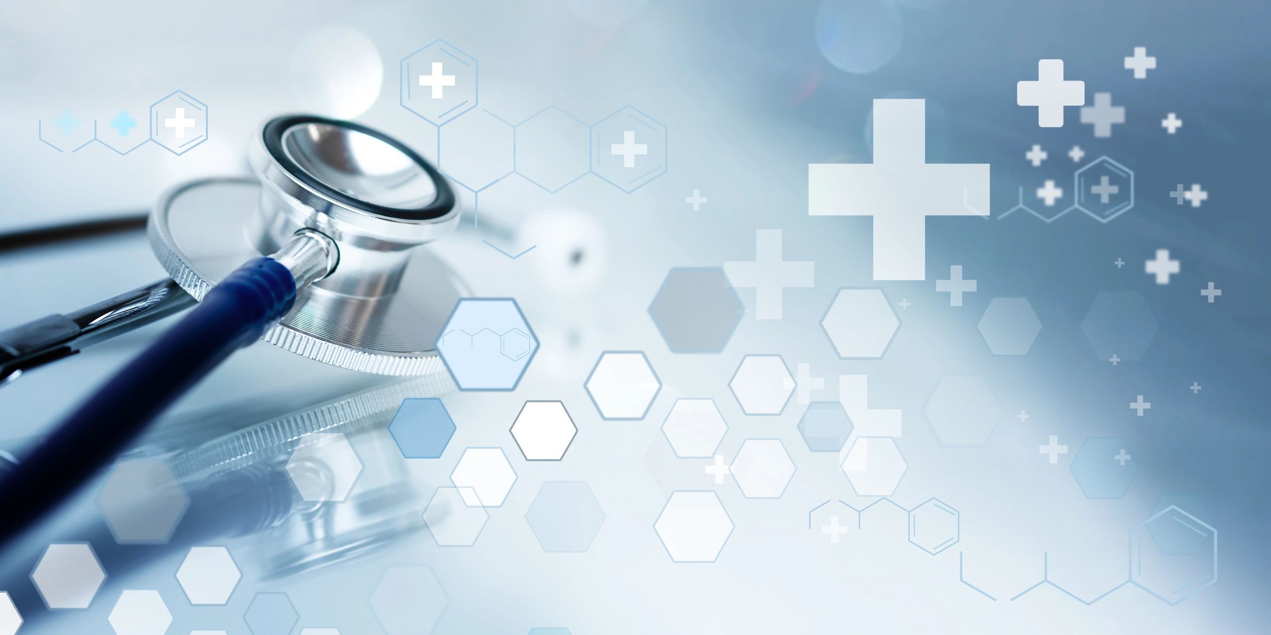 Medical technology concept background representing modern online EMS education